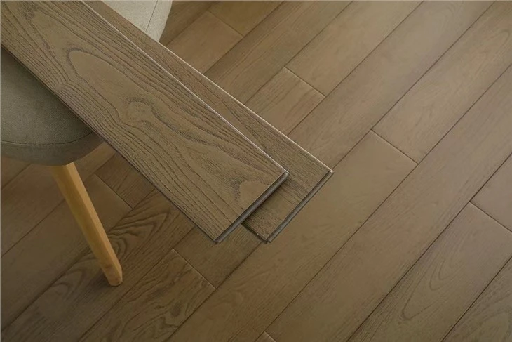Solid Dark Wood Flooring